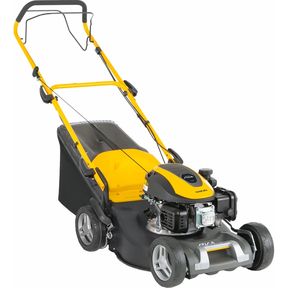 STIGA GARDEN COMBI 48 S, 46 cm Schnittbreite, Radantrieb, 3-in-1 Schnittsystem