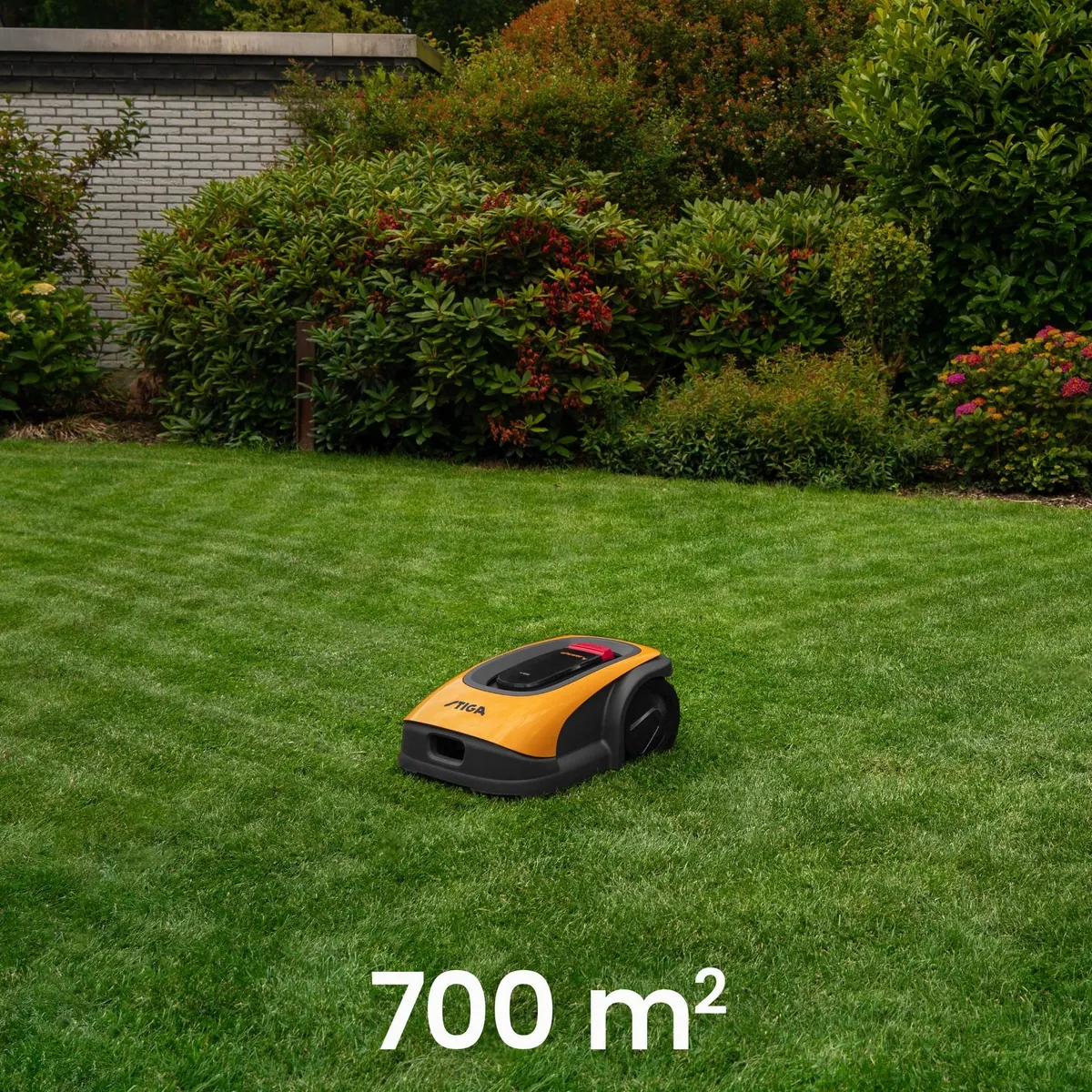 STIGA GARDEN A 500 Rasenmähroboter, für Rasenflächen bis 700 m², kabellose Konnektivität, intelligentes Mähsystem 2