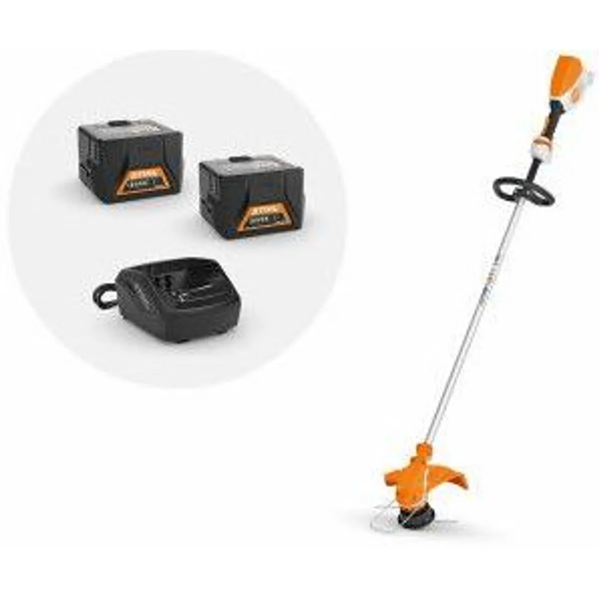 Stihl FSA 60 R, leistungsstarker Akku-Rasentrimmer, ergonomisches Design, leise im Betrieb