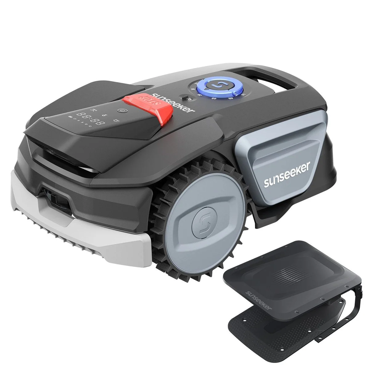 Sunseeker V1 Rasenmähroboter, einfache Installation, Vision AI, leise 55 dB