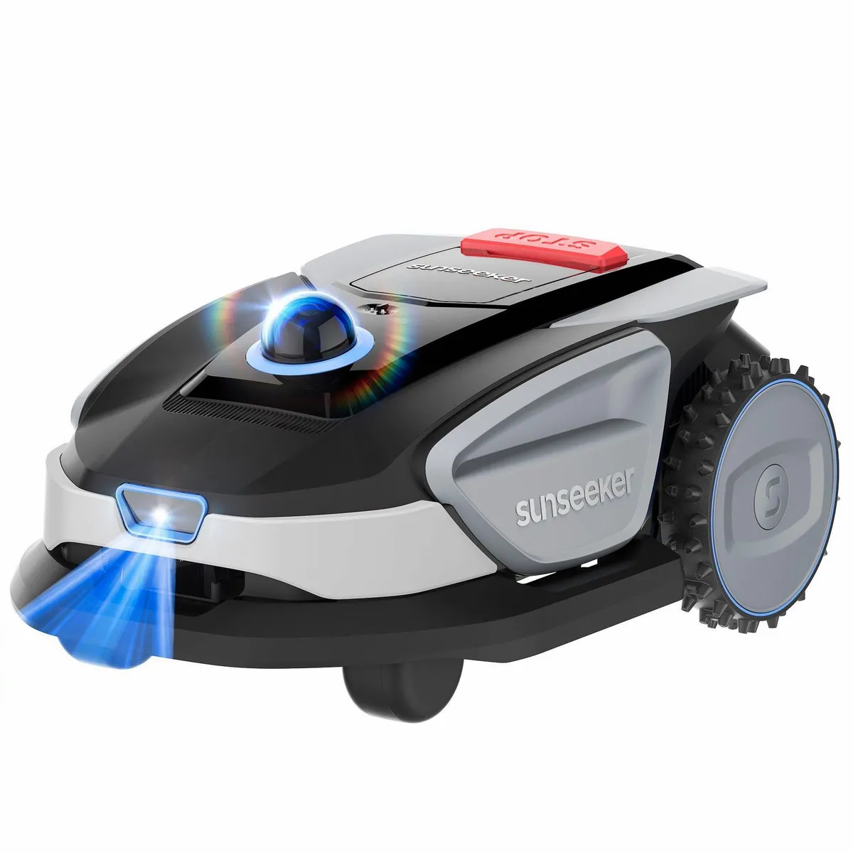 Sunseeker S4 Rasenmähroboter, 3D LiDAR + Vision AI, App-Steuerung, bis 1000 m²