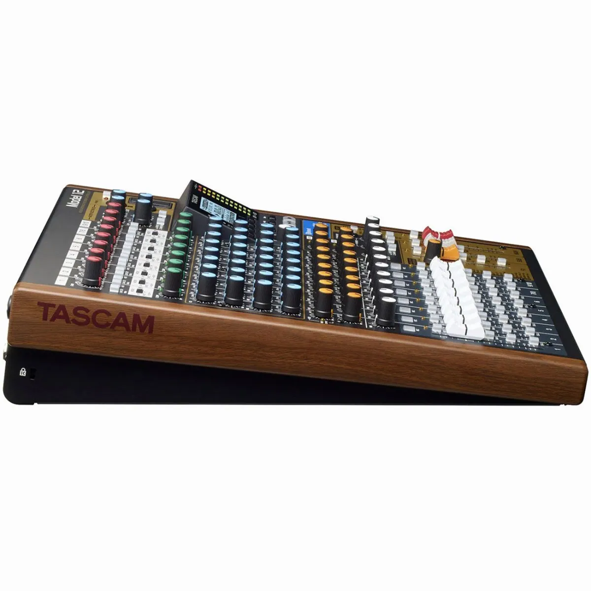 Tascam Model 12 Mischpult, 10 Eingänge, 12-Spur-Recorder, USB-Audio-Interface 4