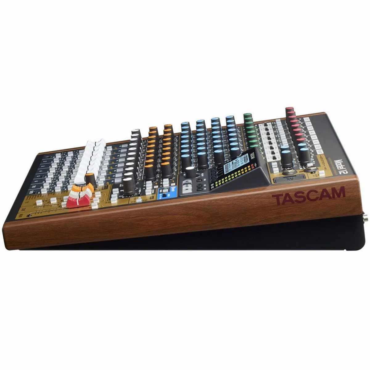 Tascam Model 12 Mischpult, 10 Eingänge, 12-Spur-Recorder, USB-Audio-Interface 5