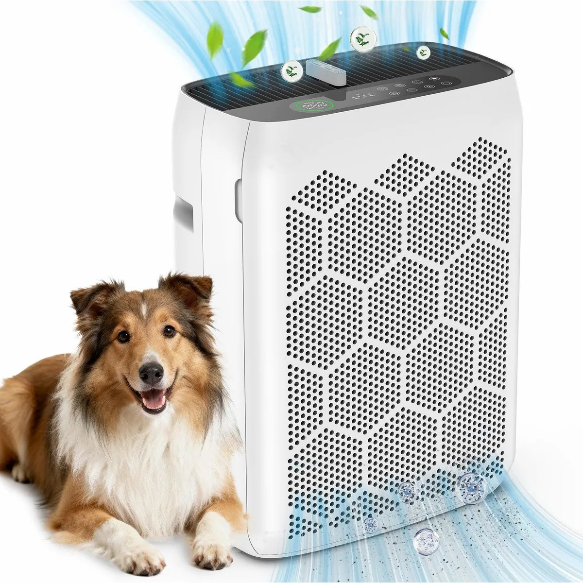 Teendow JH22C Luftreiniger, H13 HEPA, PM2.5-Sensor, Aromatherapie