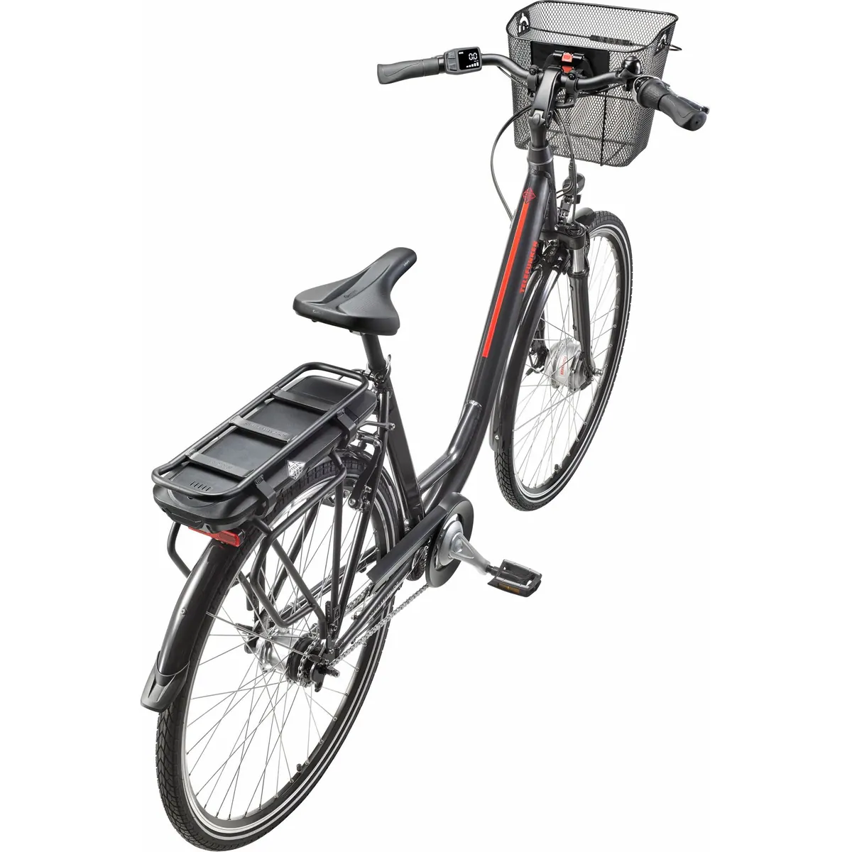 Telefunken RC657 E-Bike Cityrad, 250W Frontmotor, 7-Gang Nabenschaltung, 536,5 Wh Akku 3
