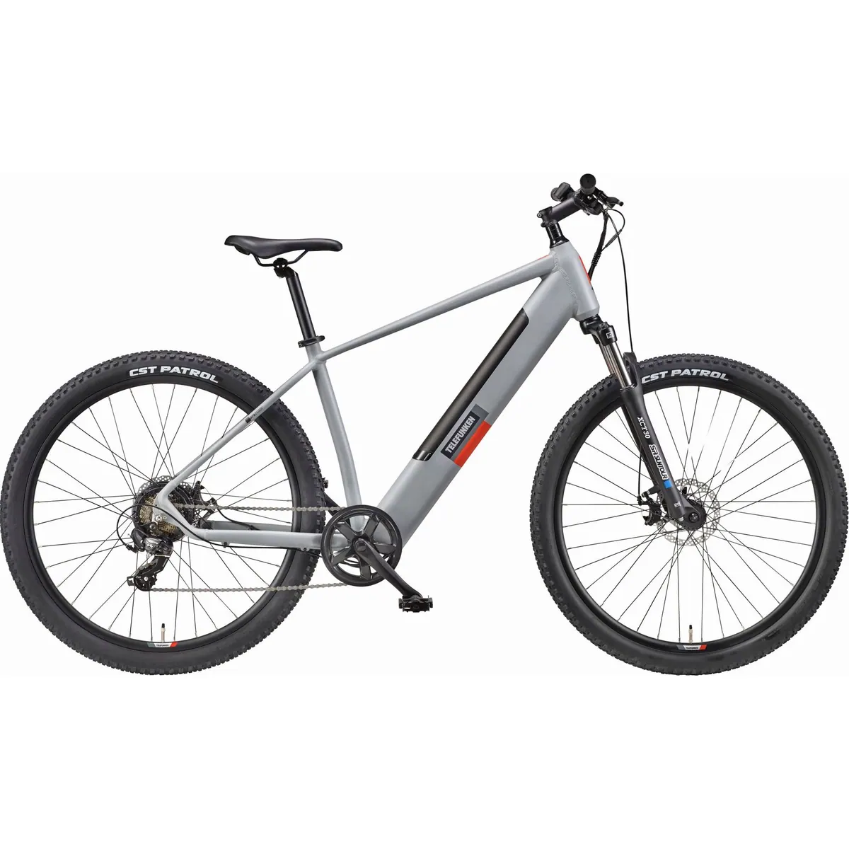 Telefunken E-Bike Aufsteiger M921, 7-Gang Shimano, leistungsstarker Heckmotor — 29 Zoll, Scheibenbremsen, LCD-Display