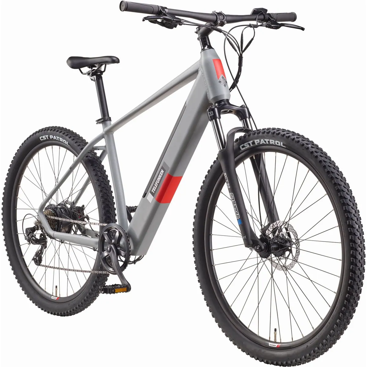Telefunken E-Bike Aufsteiger M921, 7-Gang Shimano, leistungsstarker Heckmotor — 29 Zoll, Scheibenbremsen, LCD-Display 2