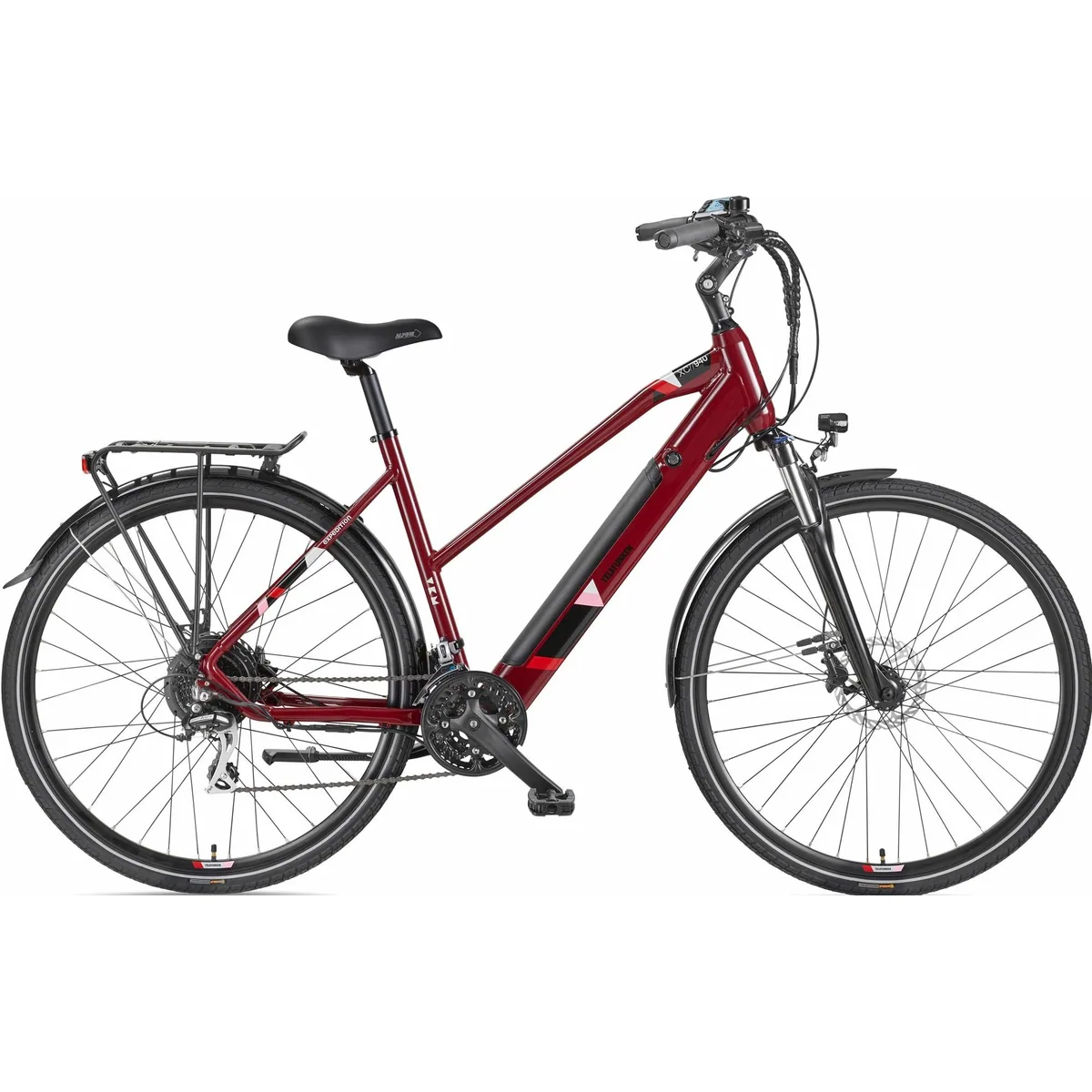 Telefunken E-Bike Trekkingrad Expedition XC940, 24-Gang Shimano Acera, Heckmotor, 100 km Reichweite