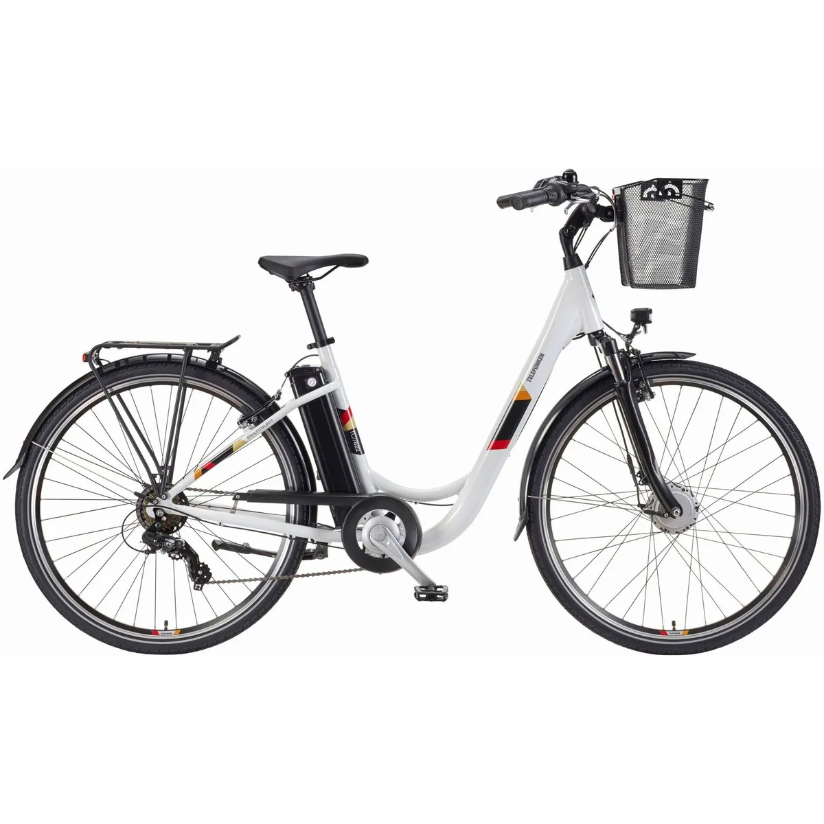 Telefunken E-Bike Cityrad RC822, 100 km Reichweite, 7-Gang Shimano Schaltung 2