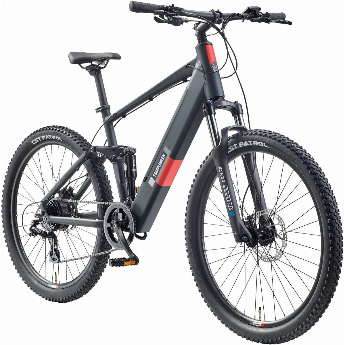 Telefunken E-Bike Aufsteiger M936, leistungsstarker Heckmotor, 8-Gang Shimano Schaltung 2