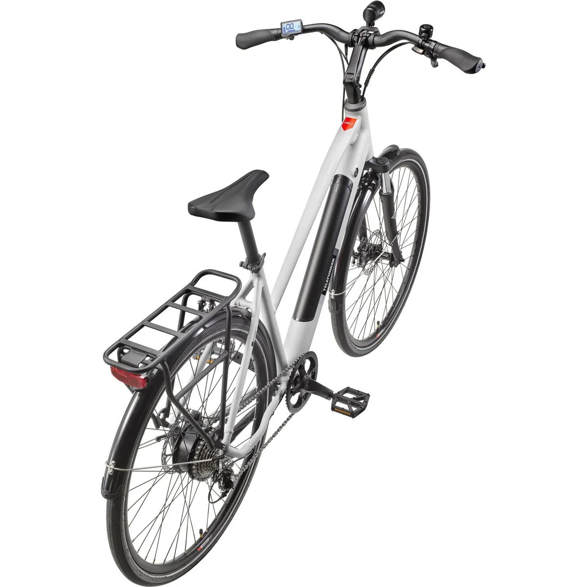 Telefunken E-Bike Trekkingrad Expedition XT490, 250 W Heckmotor, 417,6 Wh Akku, Shimano 8-Gang 3