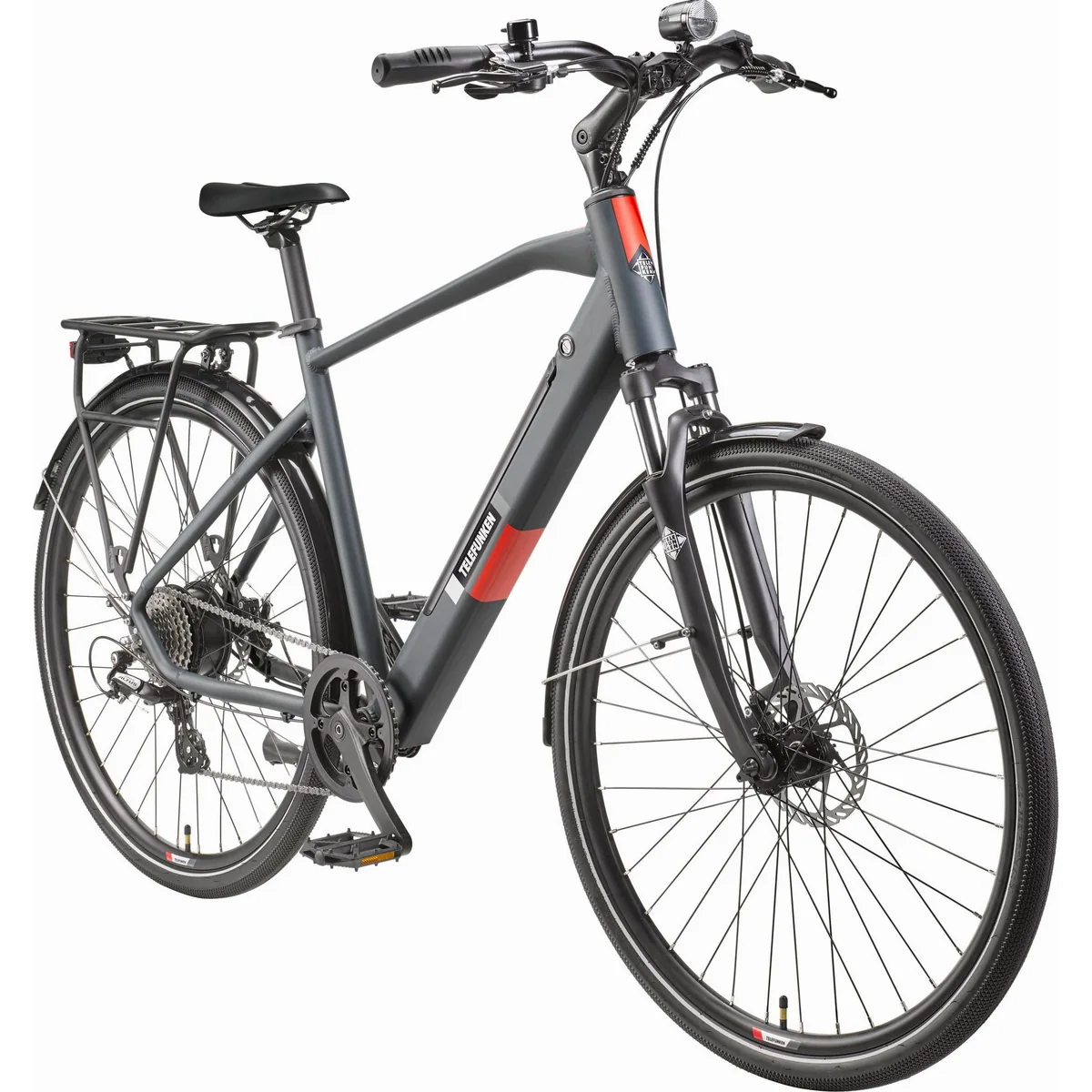 Telefunken E-Bike Trekkingrad E-Trekking Expedition XT490 Herren, 250 W Heckmotor, 8-Gang Shimano, 28 Zoll 2
