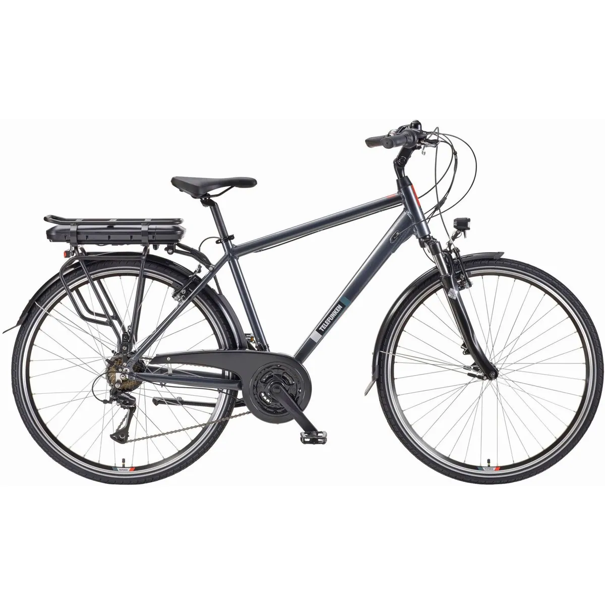 Telefunken E-Bike Expedition XT485 Herren, 21 Gang Shimano, 536,5 Wh Akku, 28 Zoll