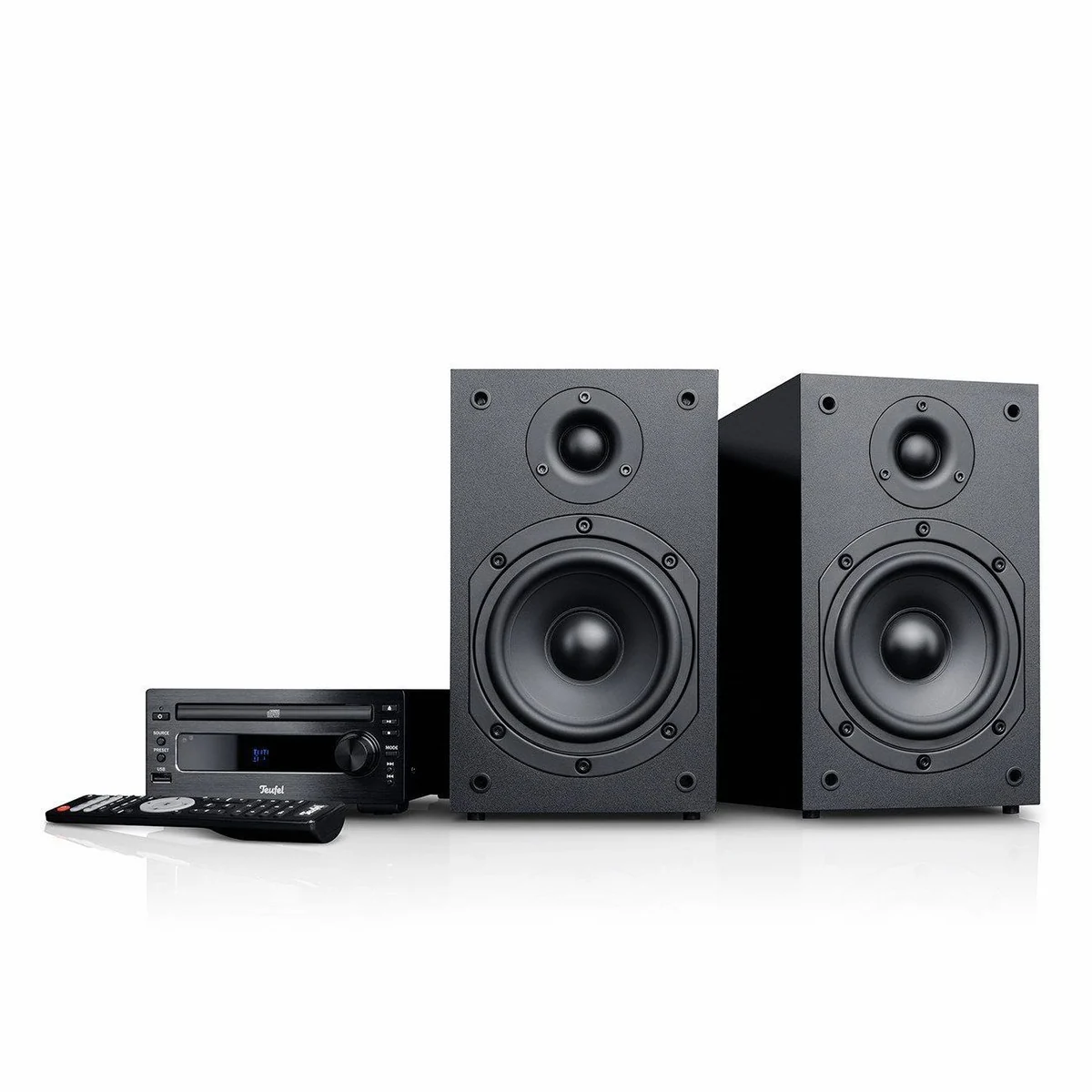 Teufel KOMBO 11 Lautsprechersystem, HiFi-Qualität, Bluetooth, DAB+ Radio