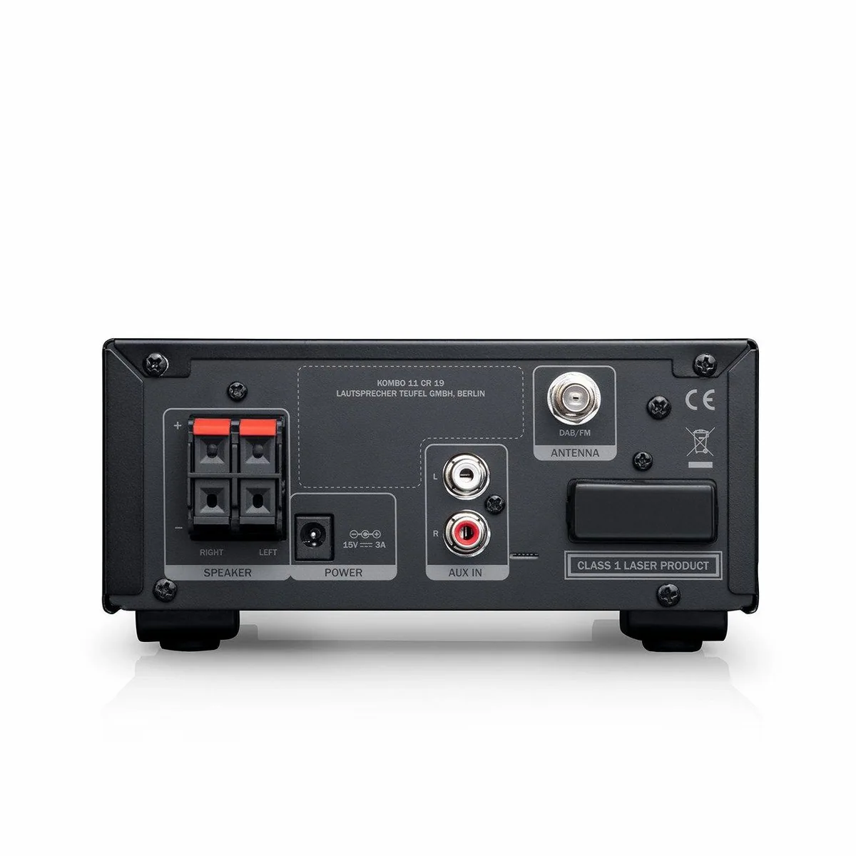Teufel KOMBO 11 Lautsprechersystem, HiFi-Qualität, Bluetooth, DAB+ Radio 3
