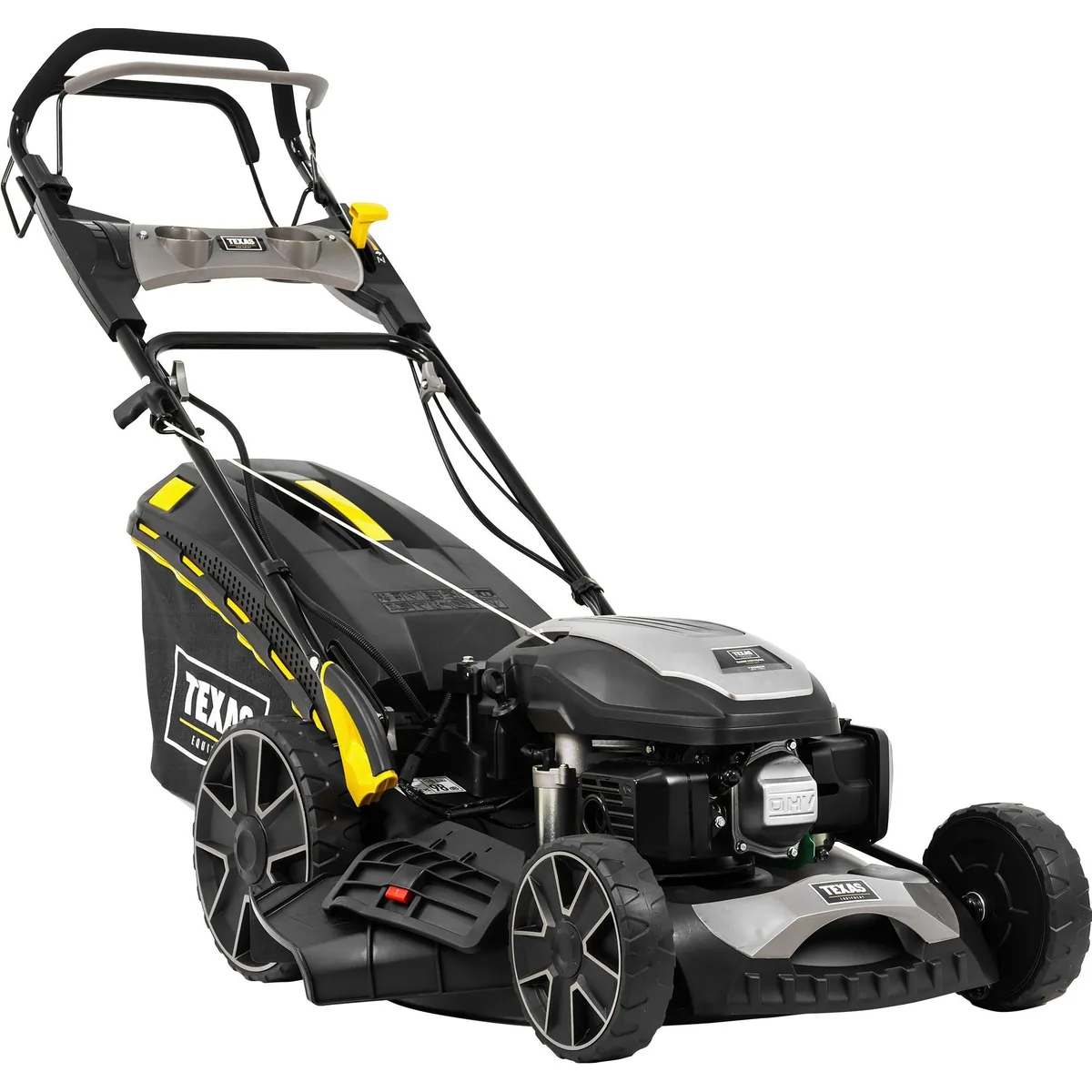 Texas Razor 5151TR/WE Benzinrasenmäher, 51 cm Schnittbreite, Elektrostart, 4-in-1 Funktion 2