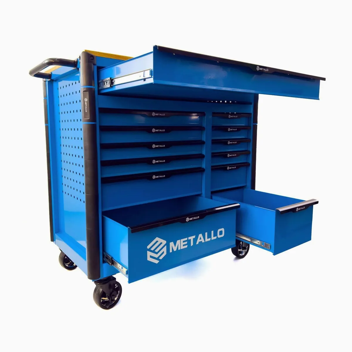 Toolcar Werkzeugwagen XXL, 457-tlg. Werkzeugset, abschließbar, robust & mobil
