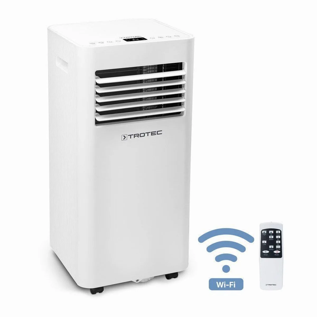 TROTEC PAC 2020 E Klimagerät, 2,0 kW Kühlleistung, WiFi Steuerung — 3-in-1 Funktion, einfache Bedienung, mobile Nutzung 2