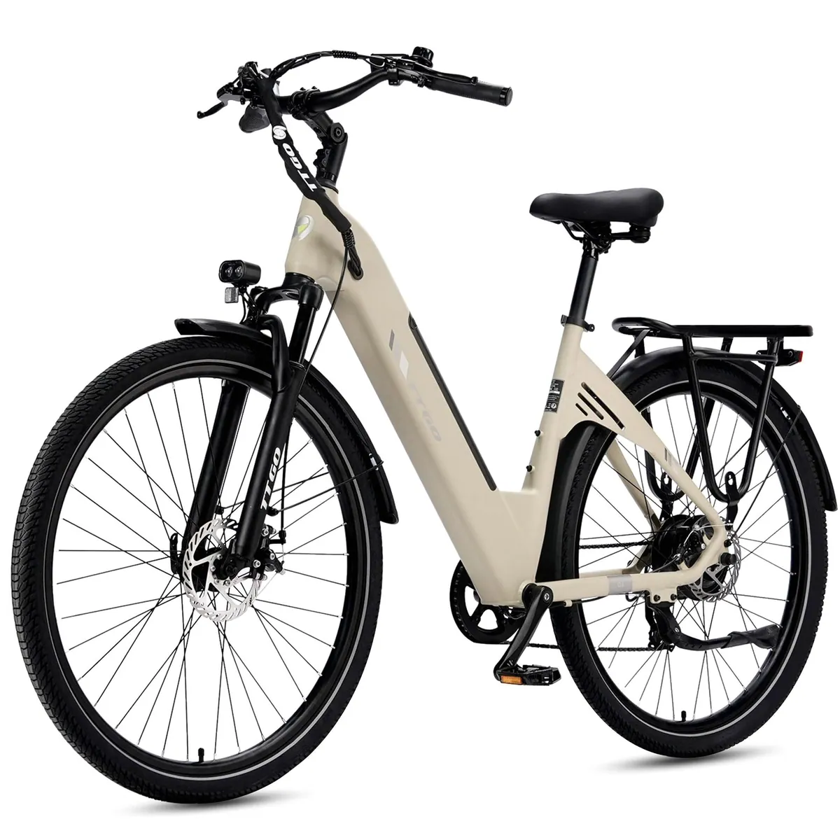 TTGO E-Bike Cityrad 28 Zoll, 120 km Reichweite, 7-Gang Shimano — komfortabel, leistungsstark, alltagstauglich