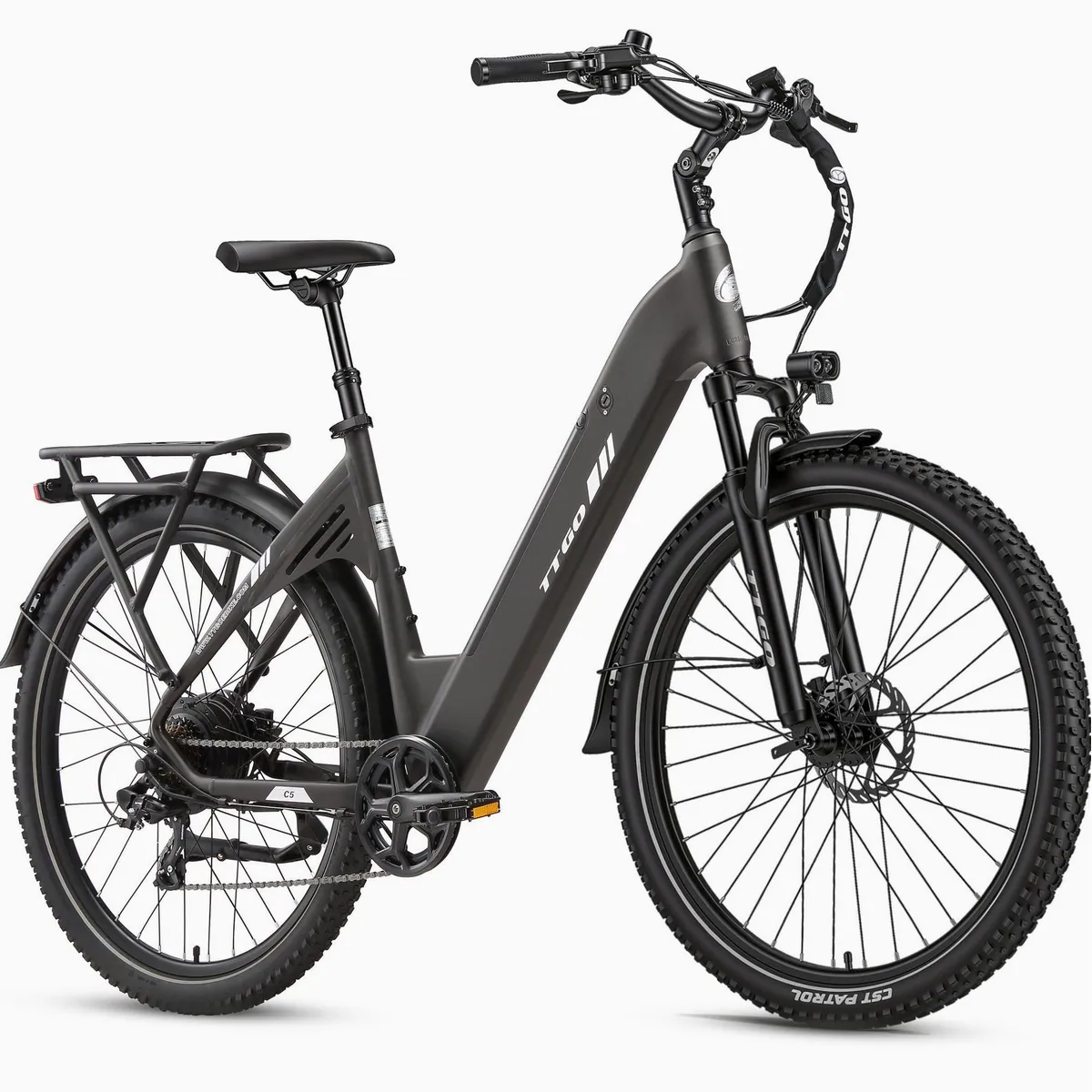 TTGO C5 E-Bike Cityrad 28 Zoll, 70 Nm Drehmoment, 648 Wh Akku — Komfortabel, leistungsstark, vielseitig