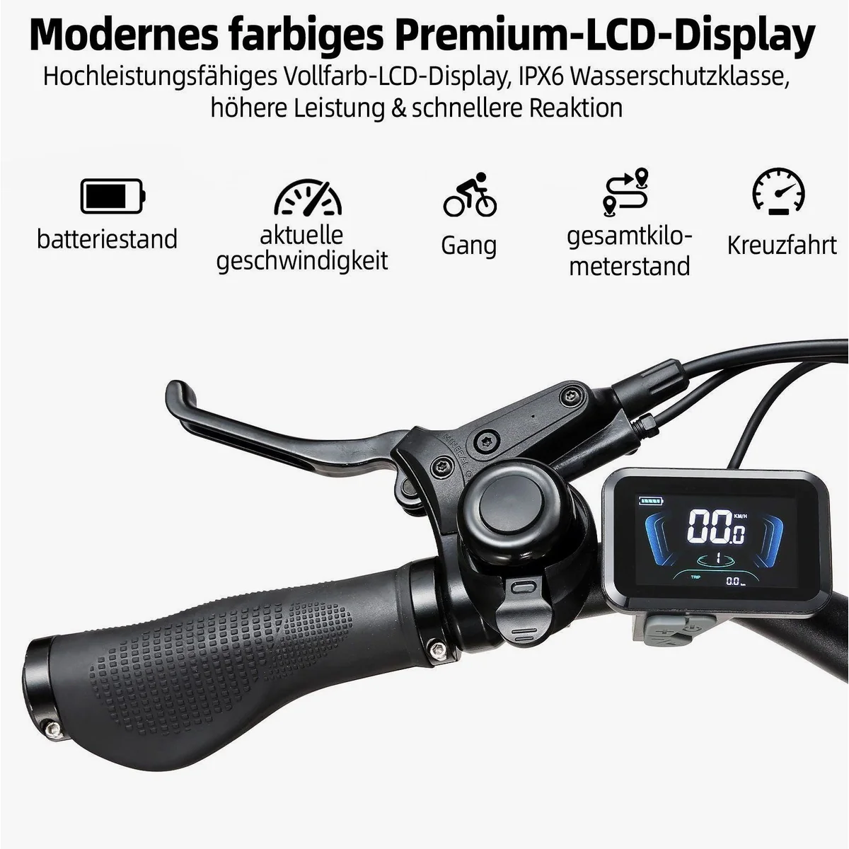 TTGO C5 E-Bike Cityrad 28 Zoll, 70 Nm Drehmoment, 648 Wh Akku — Komfortabel, leistungsstark, vielseitig 5