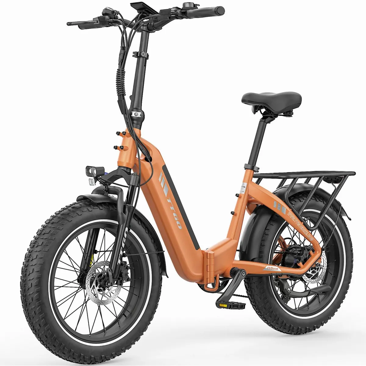 TTGO E-Bike Klapprad 20 Zoll, 70 Nm Drehmoment, 864 Wh Akku, hydraulische Bremsen
