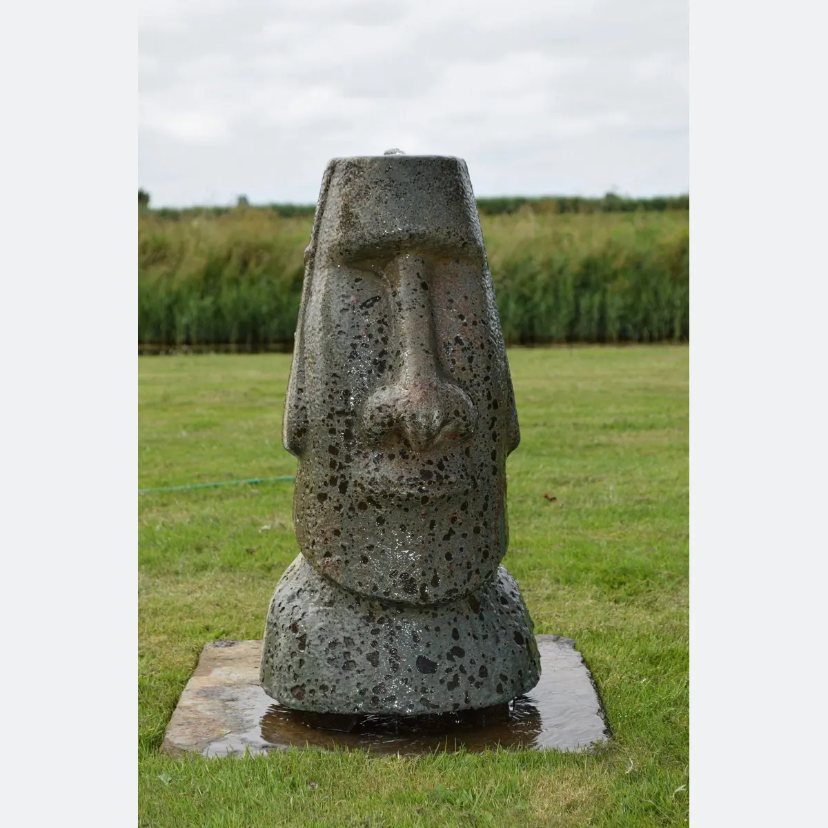 Ubbink Gartenbrunnen Orito, LED-Beleuchtung, 36 cm Breite