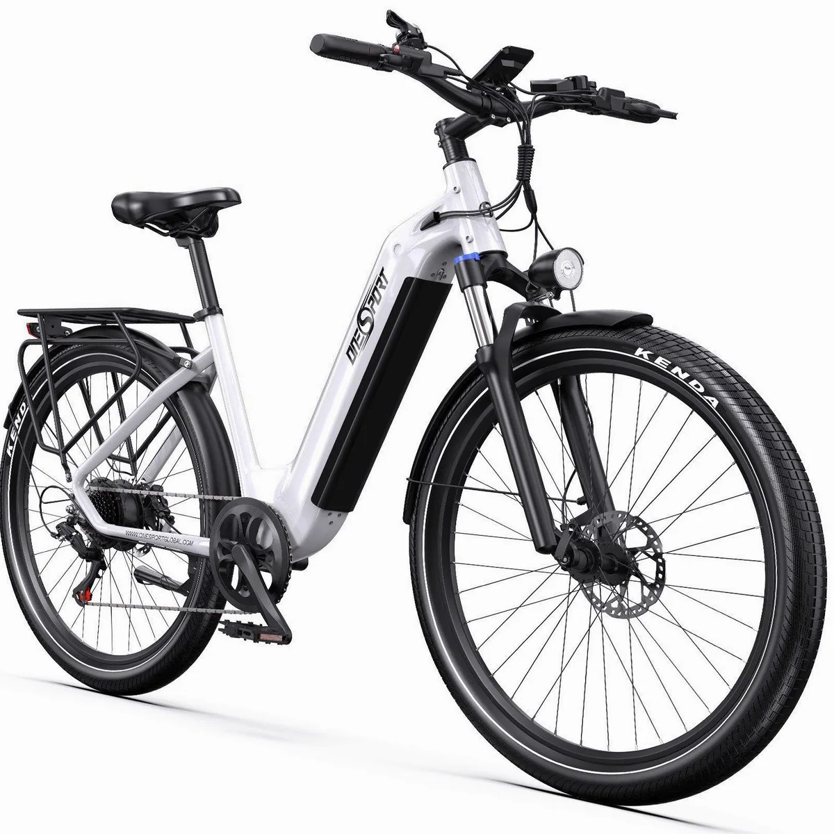 Vankel E-Bike Cityrad 28 Zoll, 655Wh Akku, 7-Gang Shimano 2