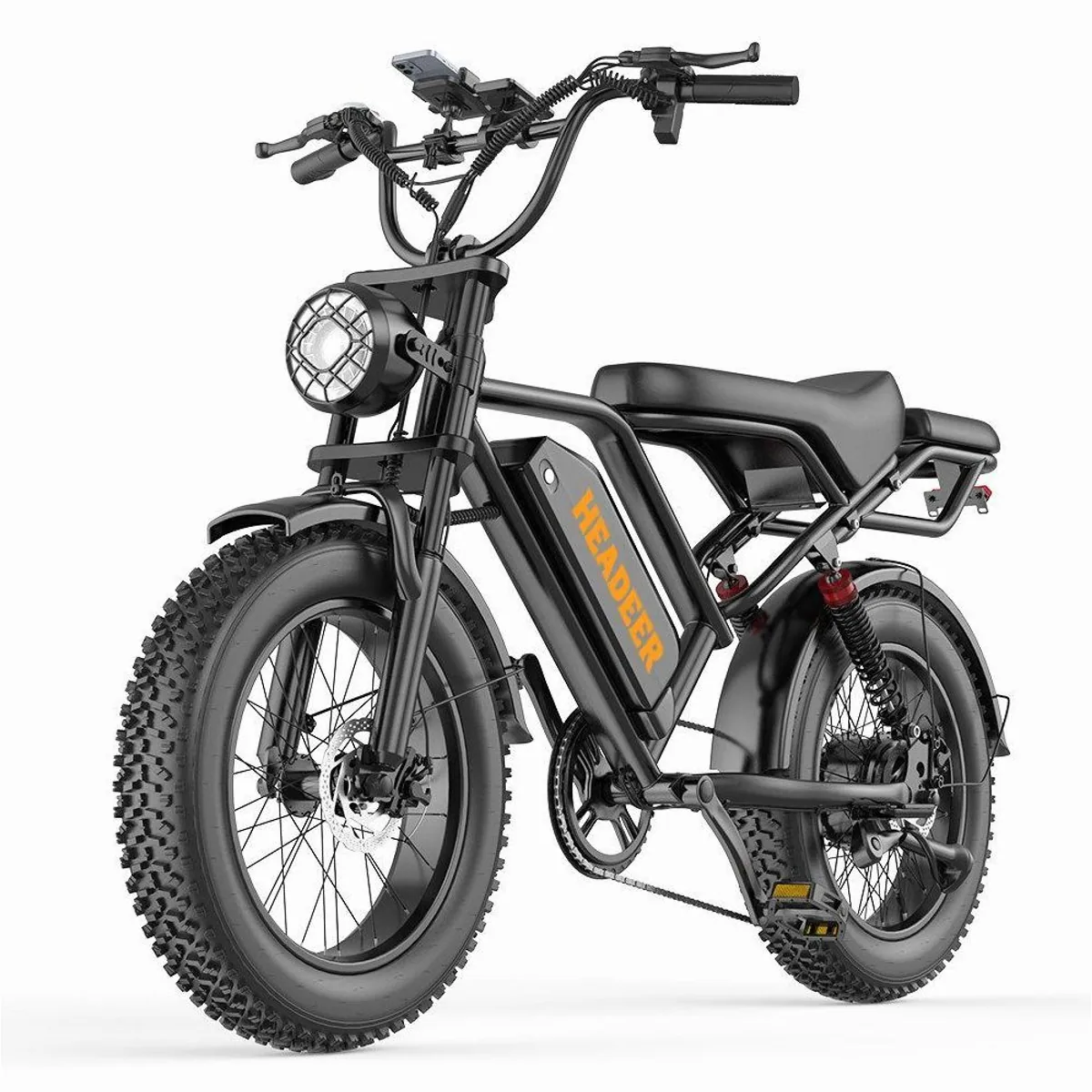 Vankel bk20 E-Fatbike, 250W Motor, 960Wh Akku, 20 Zoll Reifen — Vielseitig, komfortabel, robust