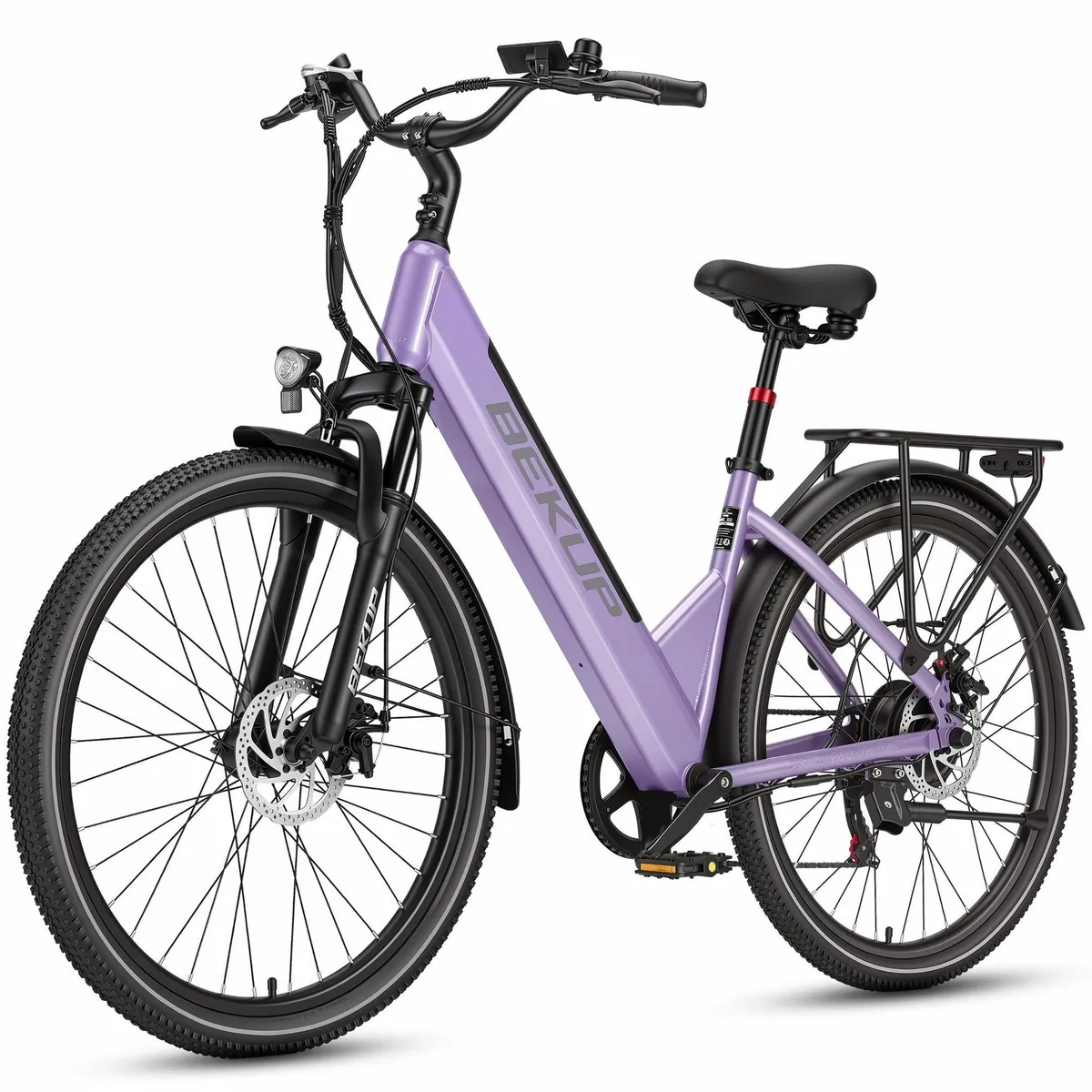 Vankel BEKUP V1 City-E-Bike 26 Zoll, 522 Wh, 7-Gang Shimano, Heckmotor — ideal für Alltag und Touren