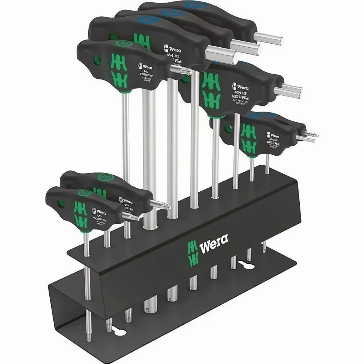 Wera Bicycle Set 6, 10-teilig, TORX und Innensechskant — für Fahrradreparaturen geeignet