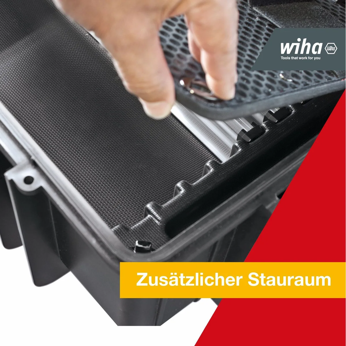 Wiha Werkzeugkoffer Profi XXL II Competence, 115-teilig, robust und sicher 3