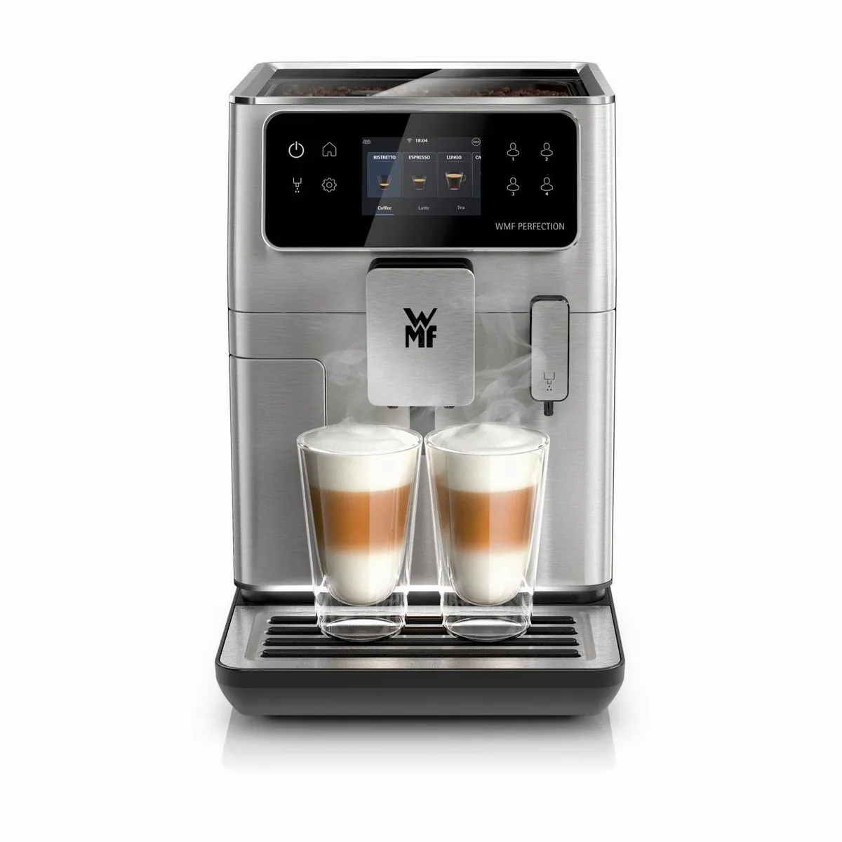 WMF Perfection 640 Kaffeevollautomat, intuitive Bedienung, 15 Kaffeespezialitäten, WiFi-fähig