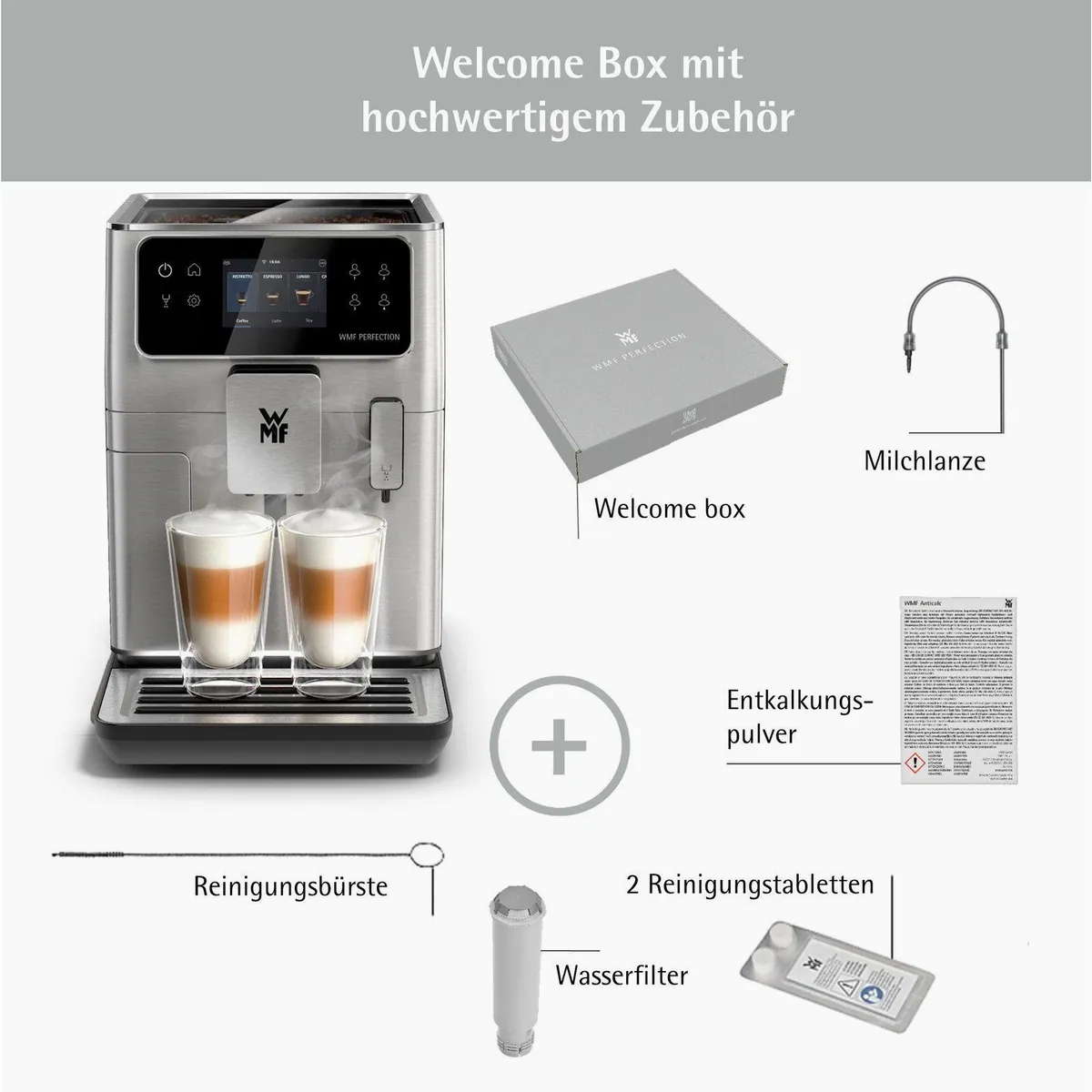 WMF Perfection 640 Kaffeevollautomat, intuitive Bedienung, 15 Kaffeespezialitäten, WiFi-fähig 3