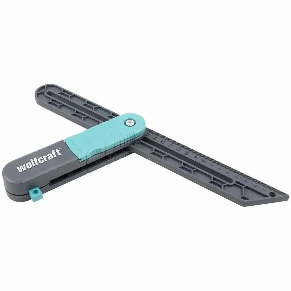 Wolfcraft Winkelmesser Winkelschmiege, präzise Winkelübertragung, komfortable Handhabung
