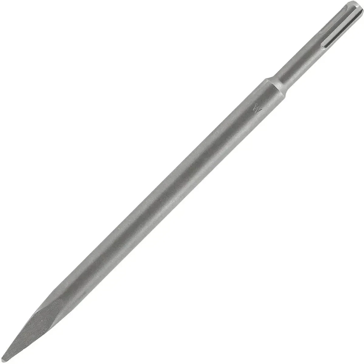 Wolfcraft Spitzmeißel 250 mm, SDS-Plus Aufnahme, robustes Stahlmaterial