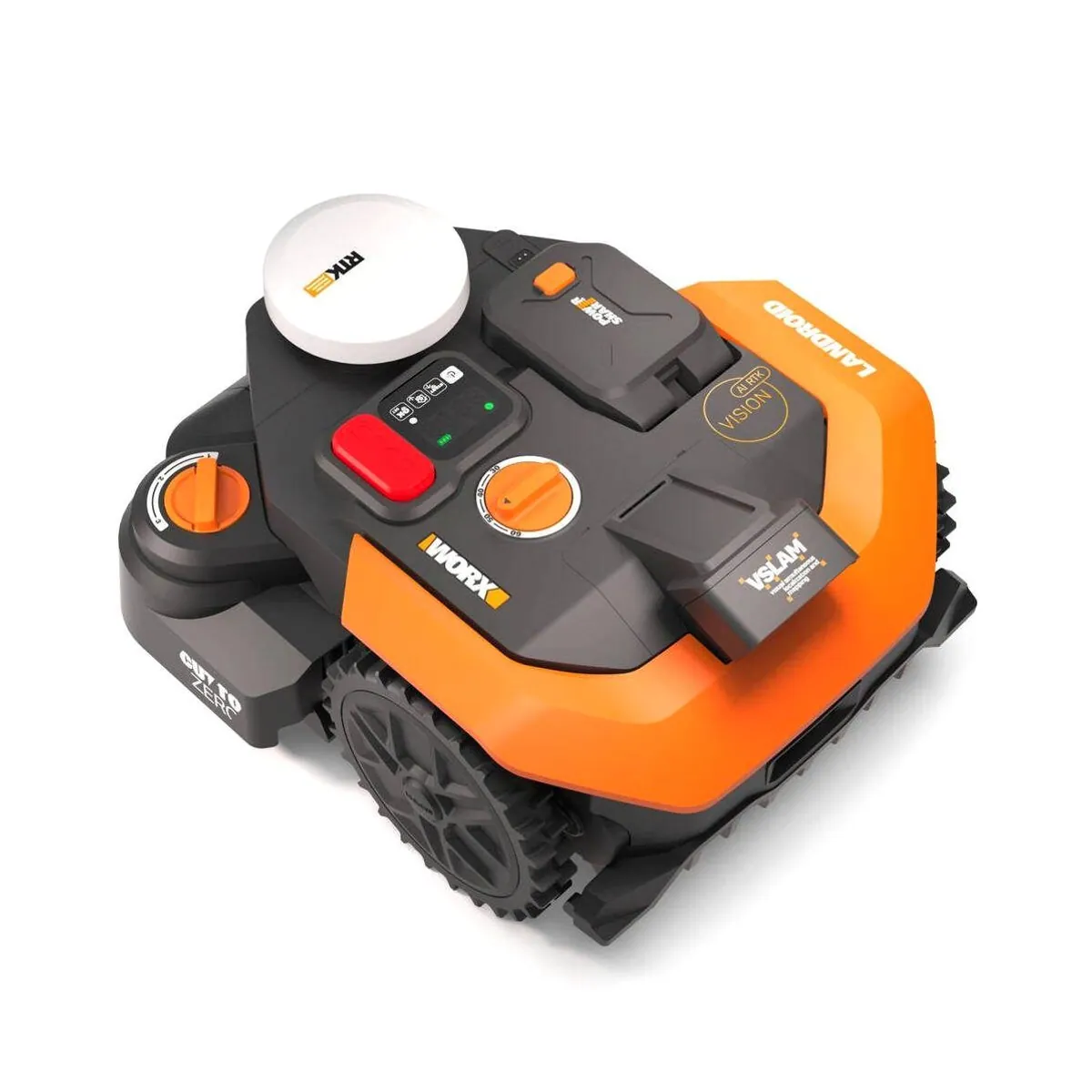Worx Landroid Vision M800, KI-Unterstützung, HDR-Weitwinkelkamera, Appsteuerung