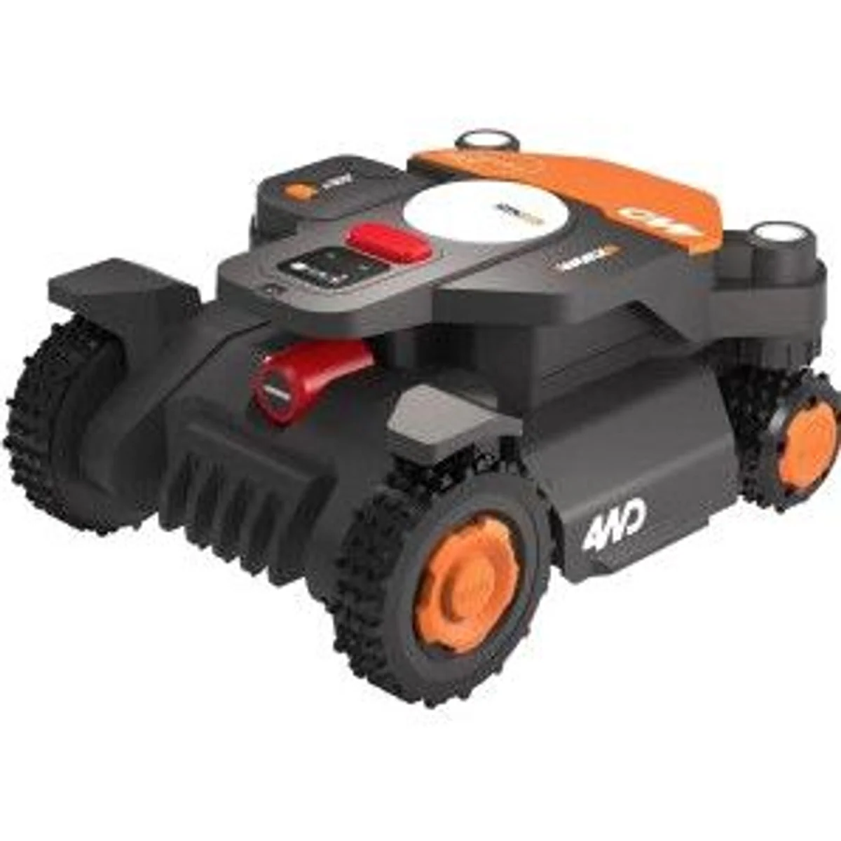Worx Landroid Vision Cloud WR340E 4WD, intelligente Rasenpflege, 4WD Antrieb, App-Steuerung 4