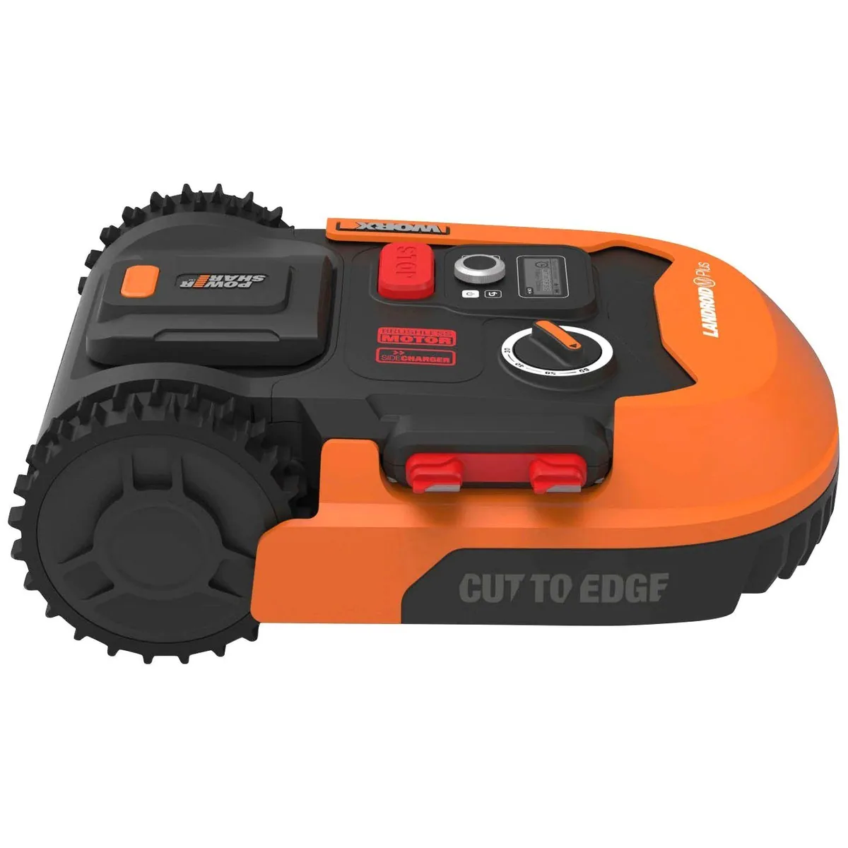 Worx Landroid M700 Plus, für Rasenflächen bis 700 m², WiFi/Bluetooth, Cut-to-Edge 3