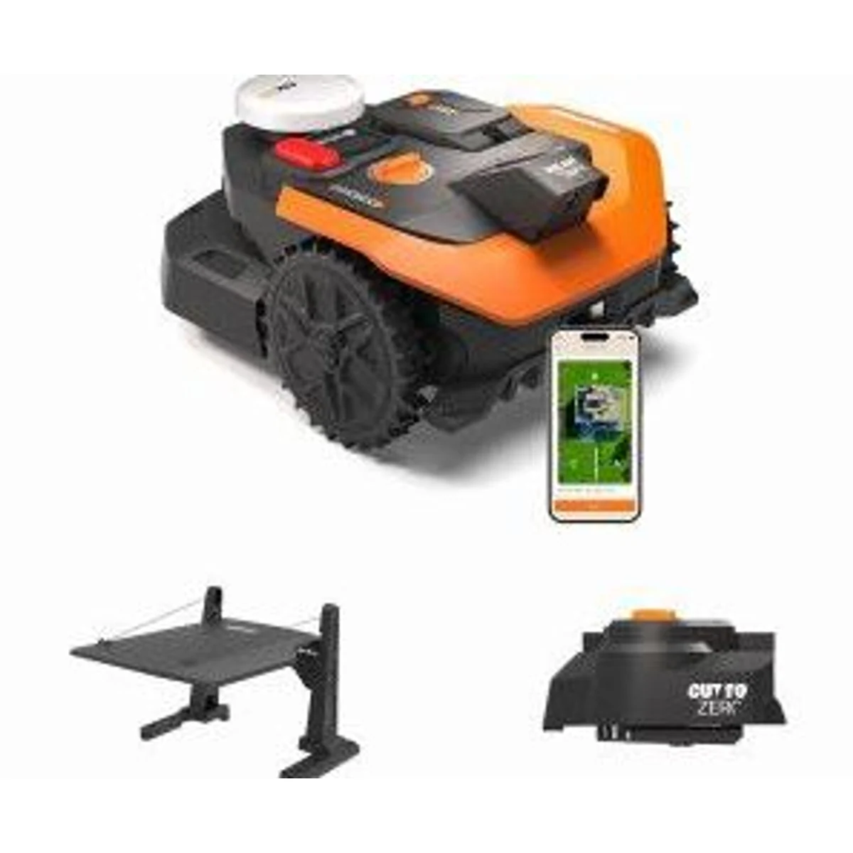 Worx Landroid Vision Cloud 600, intelligente Rasenpflege, GPS-Navigation, wetterfest 2
