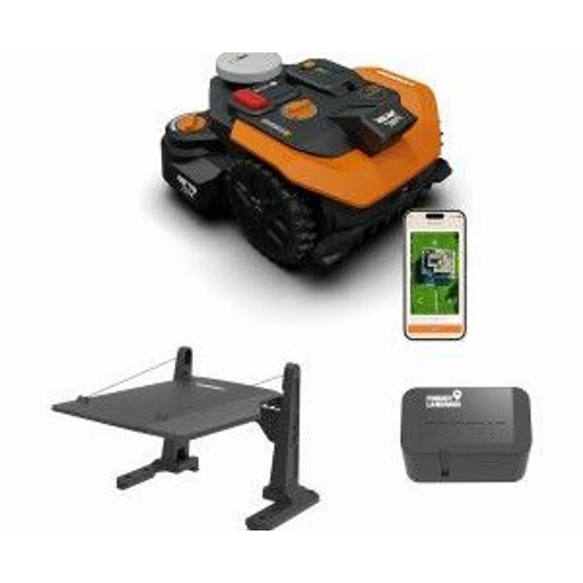 Worx Landroid Vision Cloud 600, intelligente Rasenpflege, GPS-Navigation, wetterfest 3