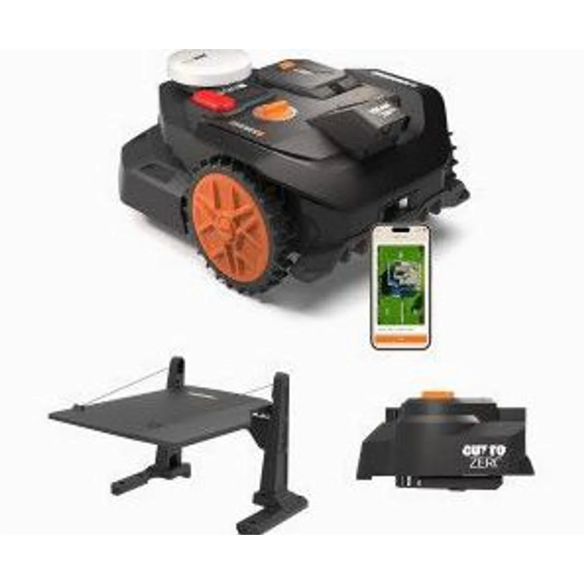 Worx Landroid Vision Cloud 600, intelligente Rasenpflege, GPS-Navigation, wetterfest 4