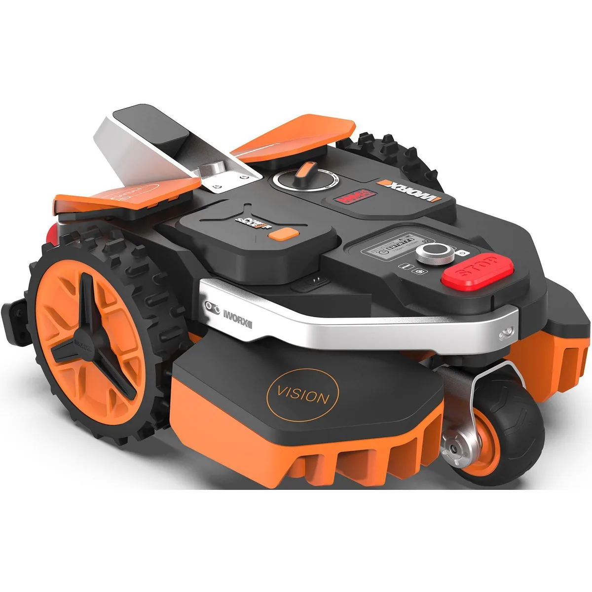 Worx Landroid Vision M600, intelligenter Mähroboter ohne Begrenzungskabel — für Gartenflächen bis 600 m²