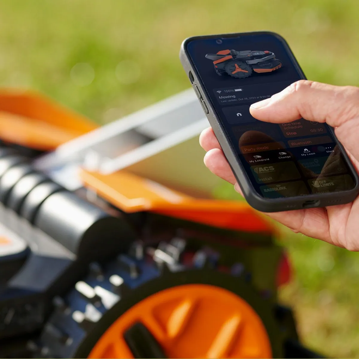 Worx Landroid Vision M600, intelligenter Mähroboter ohne Begrenzungskabel — für Gartenflächen bis 600 m² 3
