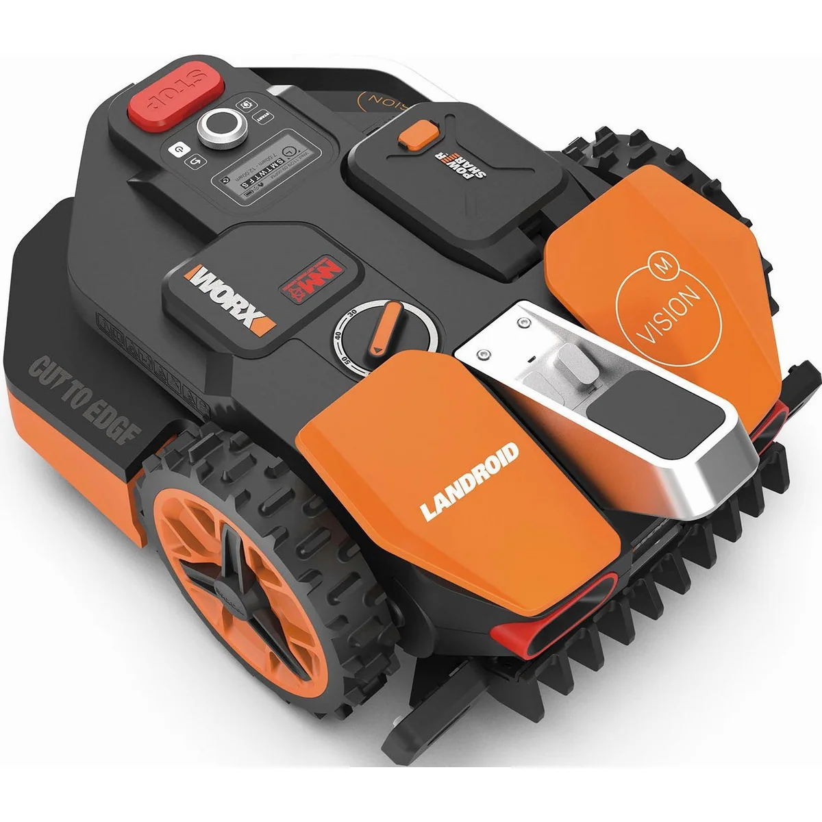 Worx Landroid Vision M800 Mähroboter, intelligente Hindernisvermeidung, für Rasenflächen bis 800 m²