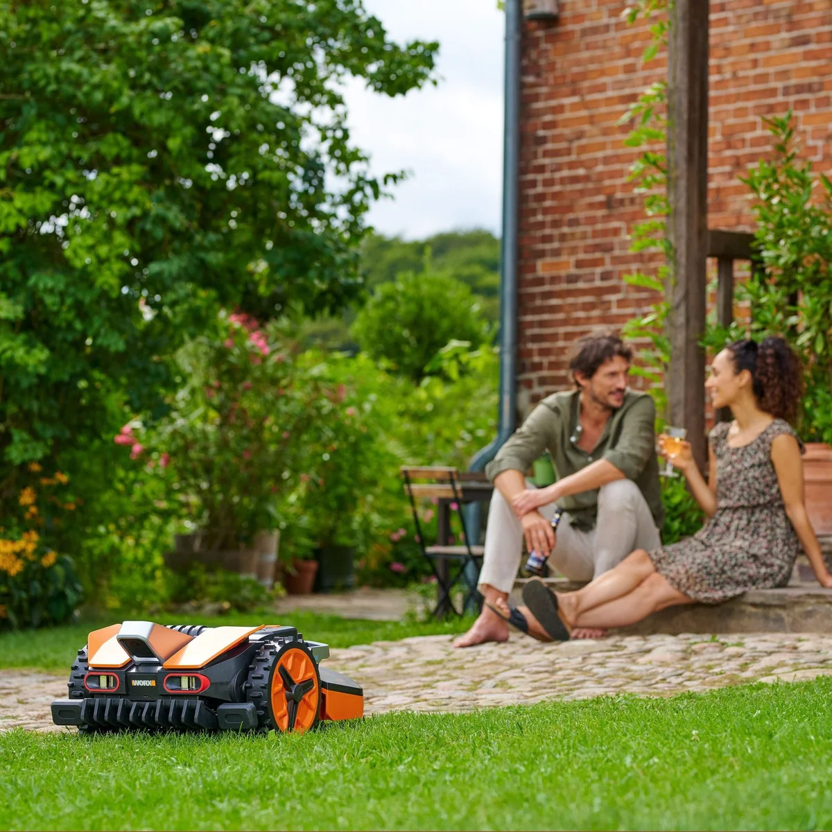 Worx Landroid Vision L1300, intelligenter Mähroboter ohne Begrenzungskabel — bis 1300 m², HD-Kamera, Hindernisvermeidung 3