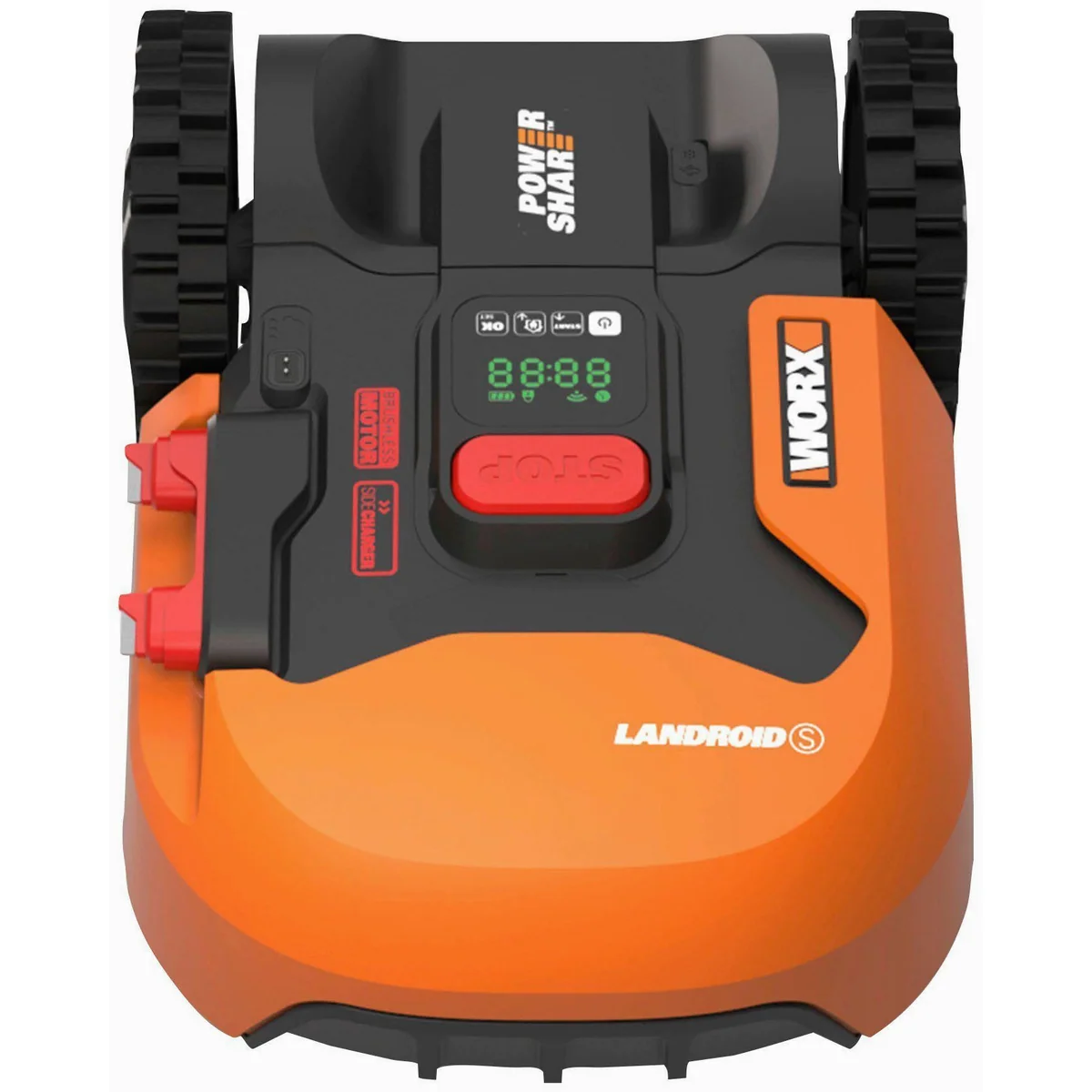 Worx Landroid S400 Rasenmähroboter, für Flächen bis 400 m², WiFi/Bluetooth, 20V/2Ah 3