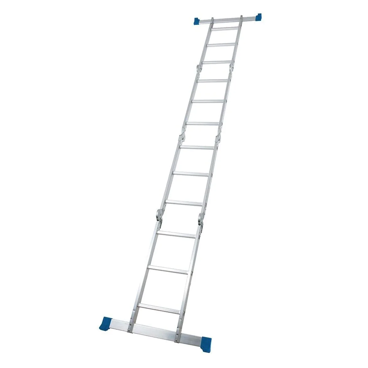 Mehrzwecksprossenleiter 3,6 m, 12 Sprossen, vielseitig einsetzbar 3