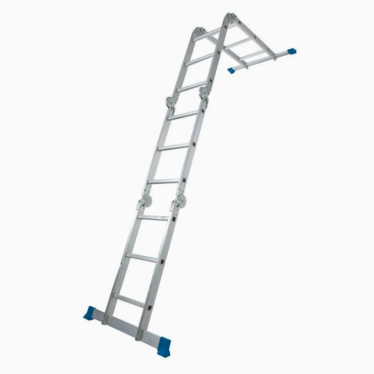 Mehrzwecksprossenleiter 3,6 m, 12 Sprossen, vielseitig einsetzbar 4