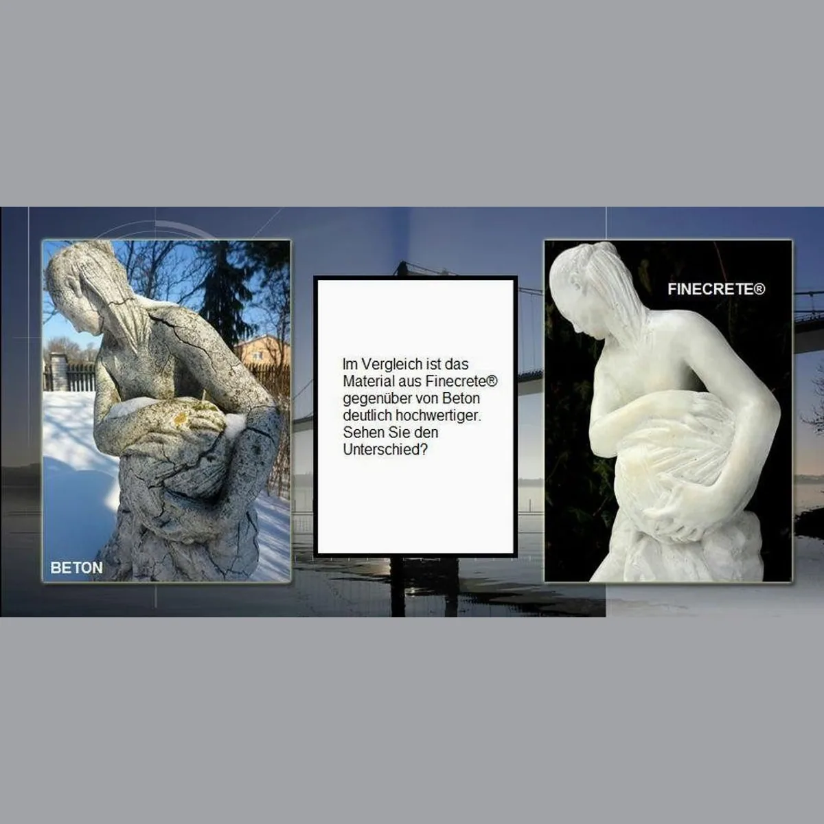 Xlmoebel Gartenbrunnen Zierbrunnen, elegantes Design, hochwertige Verarbeitung 2